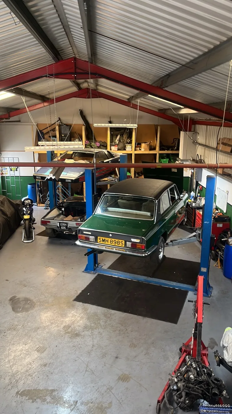 Goblin Automotive workshop interior